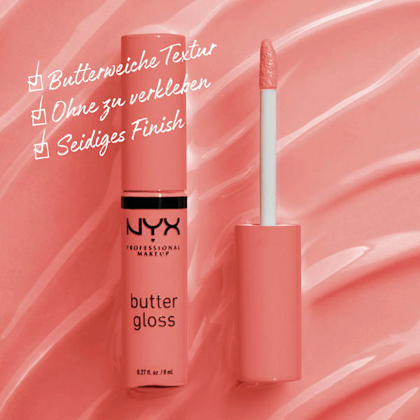 Lipgloss Butter 05 Creme Brulee NYX PROFESSIONAL MAKEUP