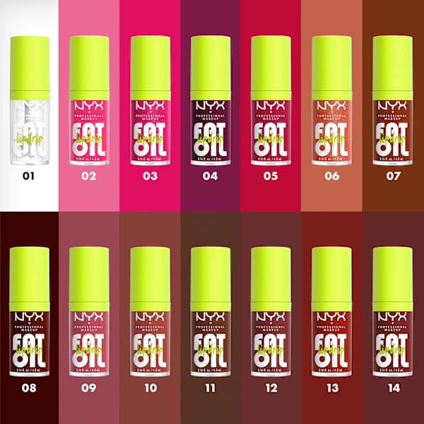 Lipgloss Fat Oil Lip Drip 11 Livin' The Cream NYX PROFESSIONAL MAKEUP