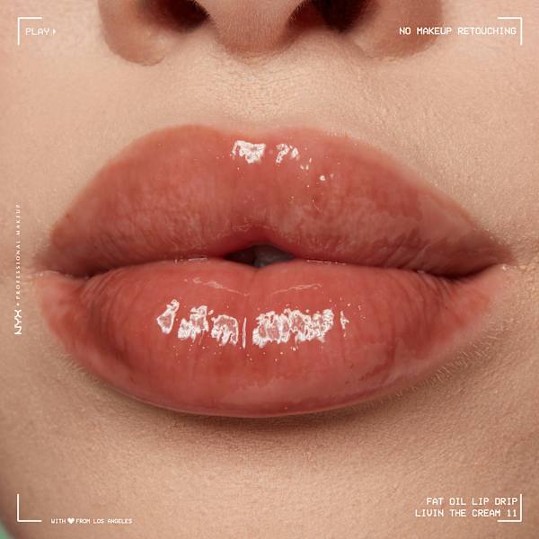 Lipgloss Fat Oil Lip Drip 11 Livin' The Cream NYX PROFESSIONAL MAKEUP