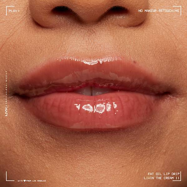 Lipgloss Fat Oil Lip Drip 11 Livin' The Cream NYX PROFESSIONAL MAKEUP
