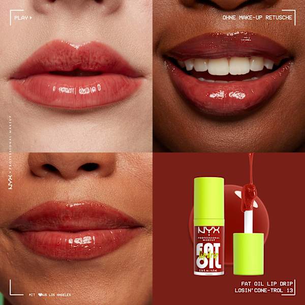 Lipgloss Fat Oil Lip Drip 13 Losin' Cone-Trol NYX PROFESSIONAL MAKEUP