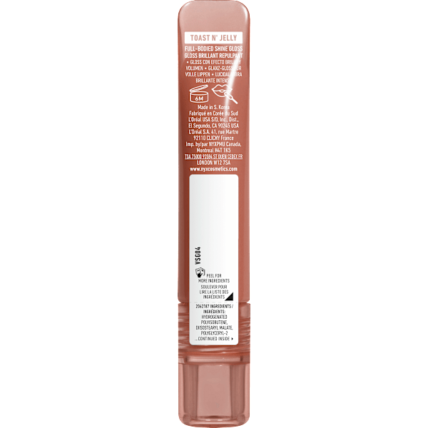 Lipgloss Jelly Job 04 Toast N' Jelly NYX PROFESSIONAL MAKEUP