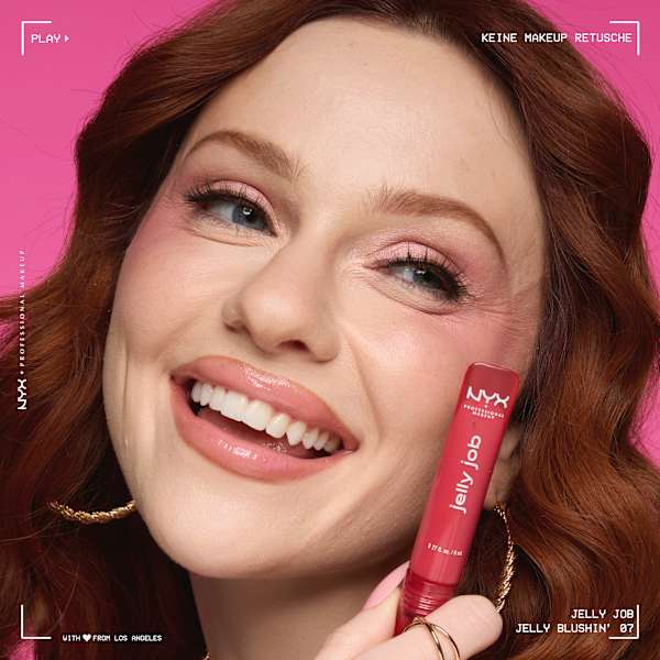 Lipgloss Jelly Job 07 Jelly Blushin NYX PROFESSIONAL MAKEUP