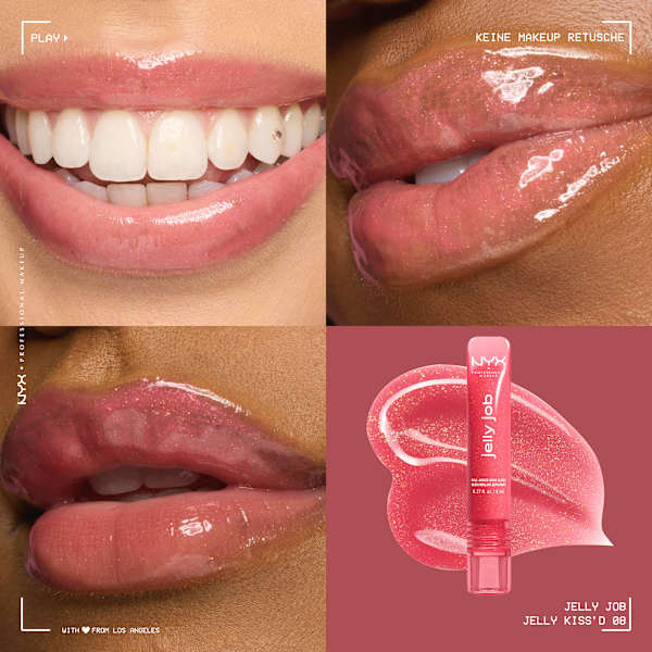 Lipgloss Jelly Job 08 Jelly Kissed NYX PROFESSIONAL MAKEUP