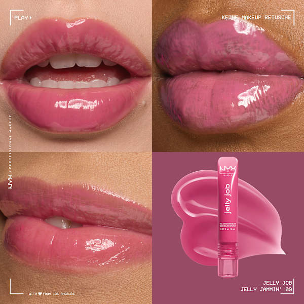 Lipgloss Jelly Job 09 Jelly Jammin NYX PROFESSIONAL MAKEUP