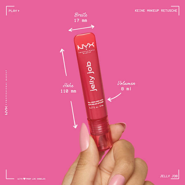 Lipgloss Jelly Job 11 Jelly Icing NYX PROFESSIONAL MAKEUP