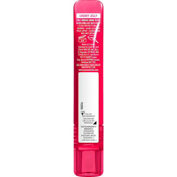 Lipgloss Jelly Job 14 Cherry Jelly NYX PROFESSIONAL MAKEUP