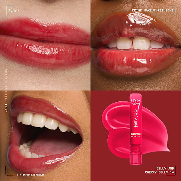 Lipgloss Jelly Job 14 Cherry Jelly NYX PROFESSIONAL MAKEUP