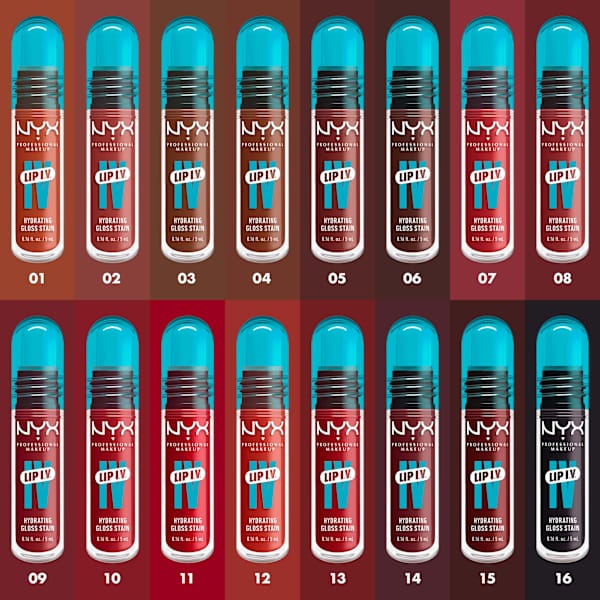 Lipgloss Lip IV Gloss Stain 02 Hydra-Honey NYX PROFESSIONAL MAKEUP