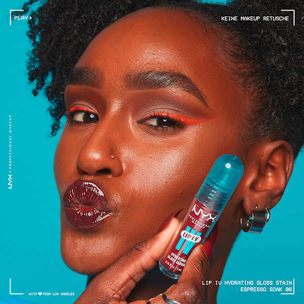 Lipgloss Lip IV Gloss Stain 03 Splash N Spice NYX PROFESSIONAL MAKEUP