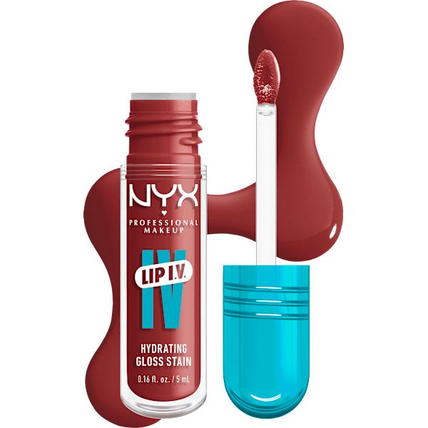Lipgloss Lip IV Gloss Stain 08 Drippin' in Rose NYX PROFESSIONAL MAKEUP