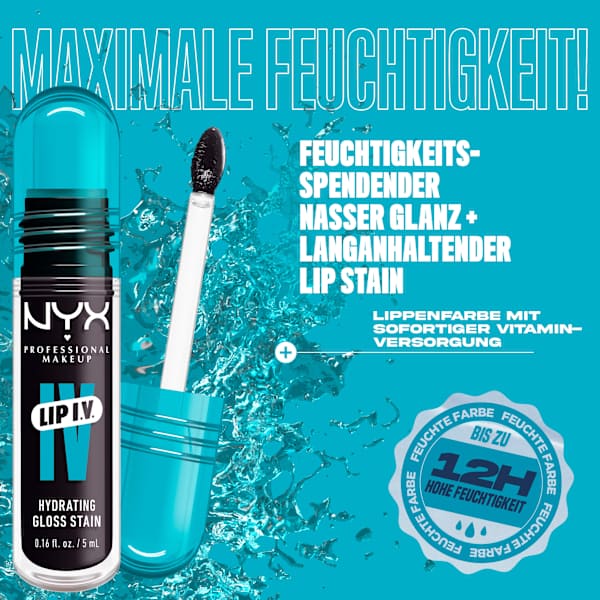 Lipgloss Lip IV Gloss Stain 16 Grape Gushin' NYX PROFESSIONAL MAKEUP