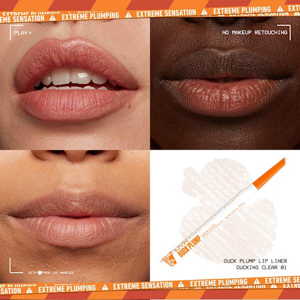Lipliner Duck Plump 01 Ducking Clear NYX PROFESSIONAL MAKEUP