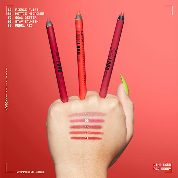 Lipliner Line Loud 12 On A Mission NYX PROFESSIONAL MAKEUP