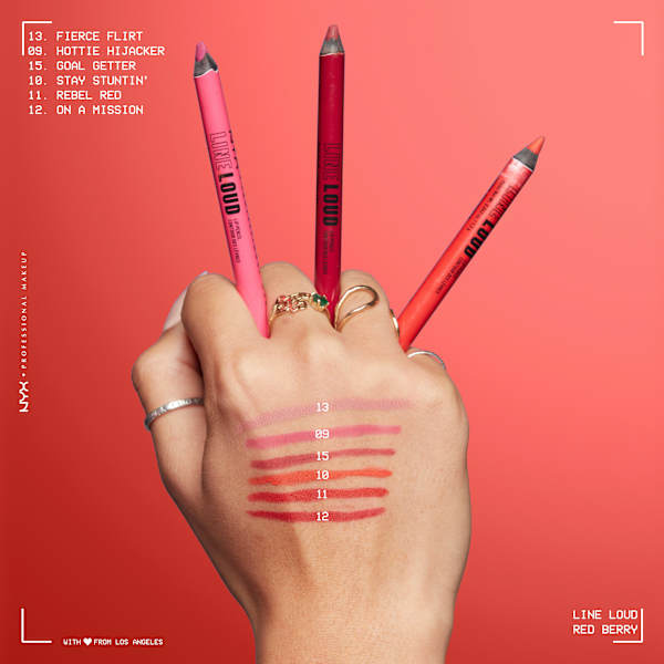 Lipliner Line Loud 13 Fierce Flirt NYX PROFESSIONAL MAKEUP