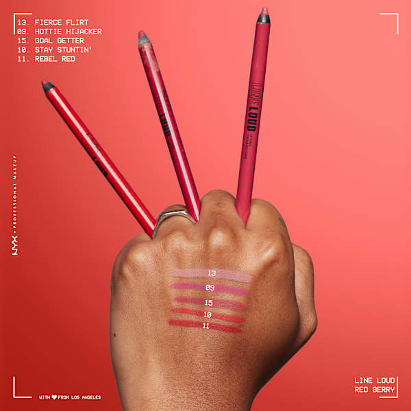 Lipliner Line Loud 13 Fierce Flirt NYX PROFESSIONAL MAKEUP