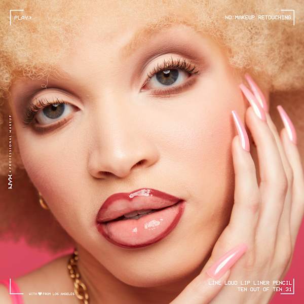 Lipliner Line Loud Longwear  05 Ten Out Of Ten NYX PROFESSIONAL MAKEUP