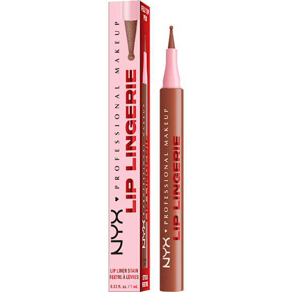 Lipliner Lip Lingerie 02 Stain Naughty Nude NYX PROFESSIONAL MAKEUP