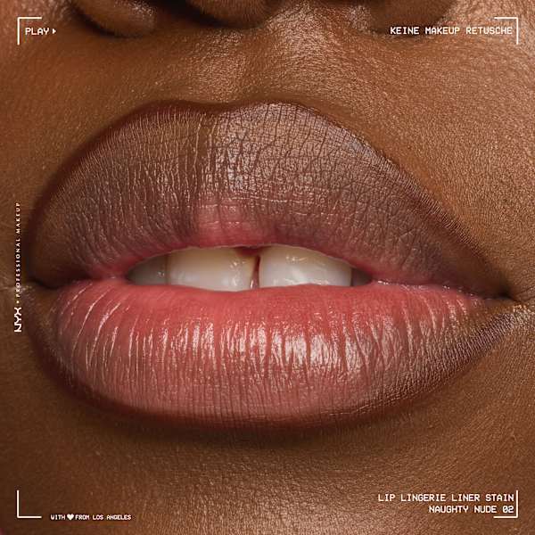 Lipliner Lip Lingerie 02 Stain Naughty Nude NYX PROFESSIONAL MAKEUP