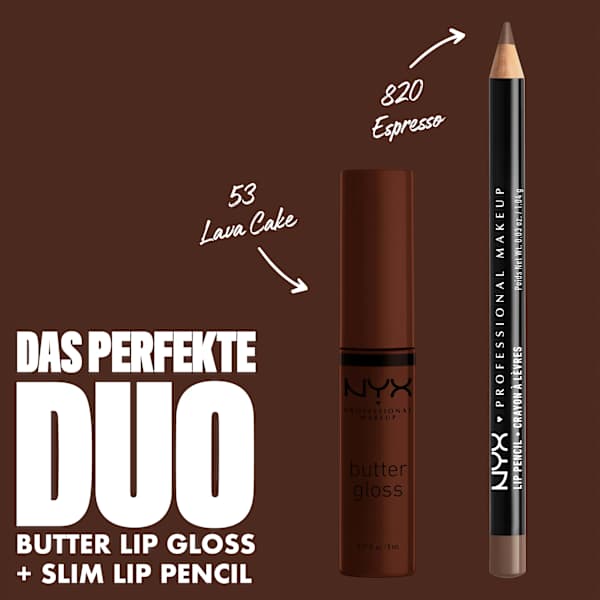 Lipliner Slim 820 Espresso NYX PROFESSIONAL MAKEUP
