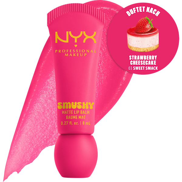 Lippenbalsam Smushy Matte 03 Sweet Smack NYX PROFESSIONAL MAKEUP
