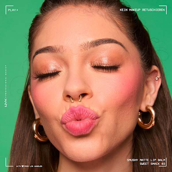 Lippenbalsam Smushy Matte 03 Sweet Smack NYX PROFESSIONAL MAKEUP
