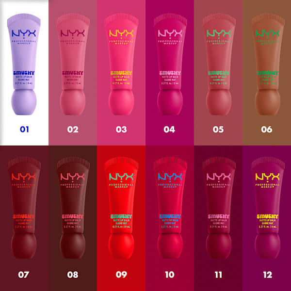 Lippenbalsam Smushy Matte 05 Snuggle SZN NYX PROFESSIONAL MAKEUP