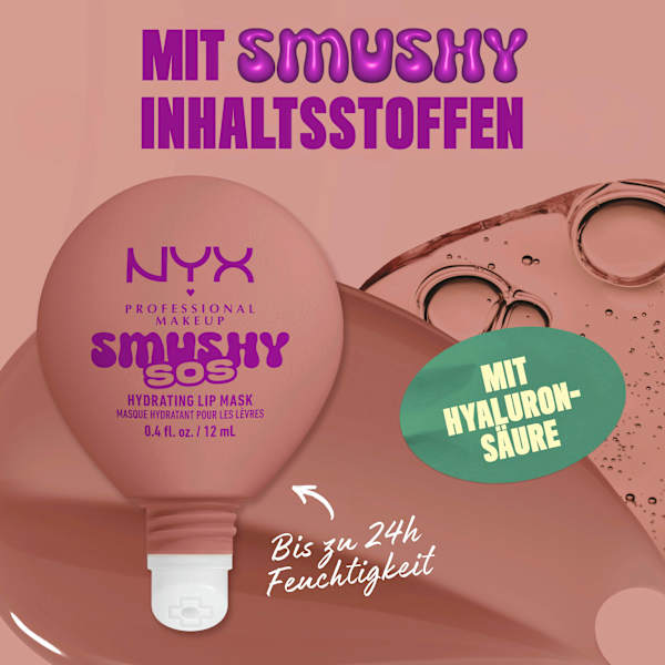 Lippenmaske Smushy SOS Hydrating 02 Shea So Smooth NYX PROFESSIONAL MAKEUP