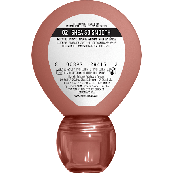 Lippenmaske Smushy SOS Hydrating 02 Shea So Smooth NYX PROFESSIONAL MAKEUP