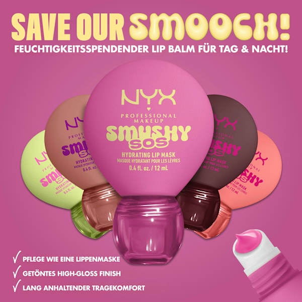 Lippenmaske Smushy SOS Hydrating 05 Lavender NYX PROFESSIONAL MAKEUP