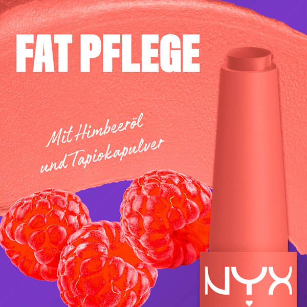 Lippenstift Fat Matte Smooth 02 Cashmere Cutie NYX PROFESSIONAL MAKEUP