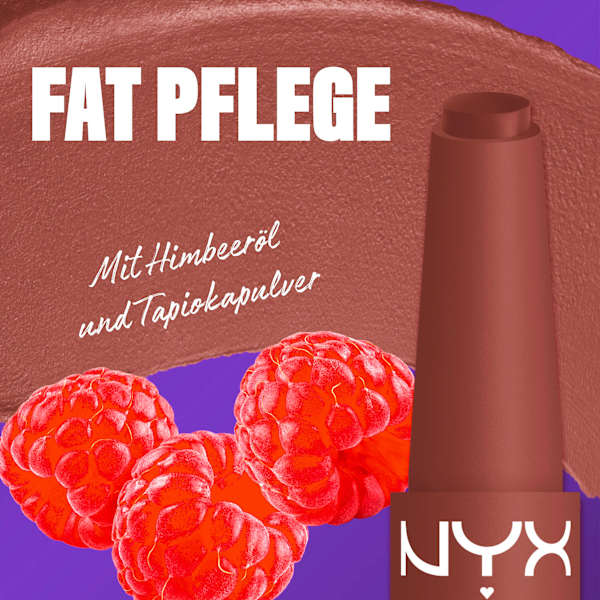Lippenstift Fat Matte Smooth 08 Toasty Taupe NYX PROFESSIONAL MAKEUP