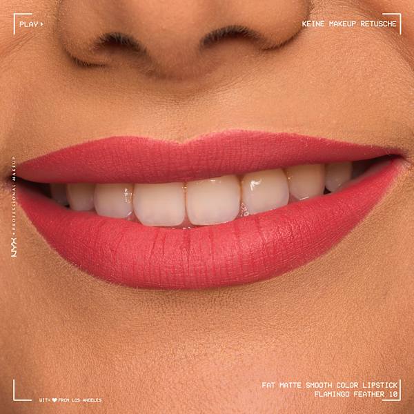 Lippenstift Fat Matte Smooth 10 Flamingo Feather NYX PROFESSIONAL MAKEUP