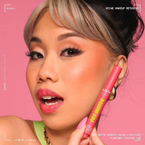 Lippenstift Fat Matte Smooth 10 Flamingo Feather NYX PROFESSIONAL MAKEUP