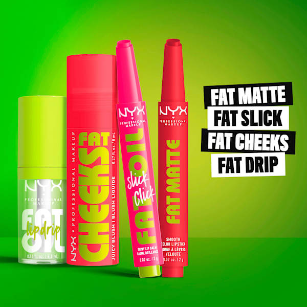 Lippenstift Fat Matte Smooth 13 Fluffy Fuchsia NYX PROFESSIONAL MAKEUP