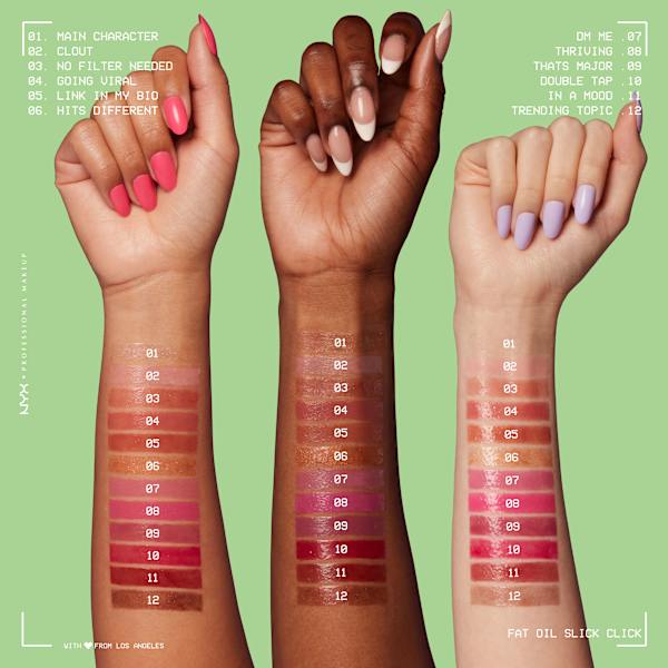 Lippenstift Fat Oil Slick Click 07 DM Me NYX PROFESSIONAL MAKEUP