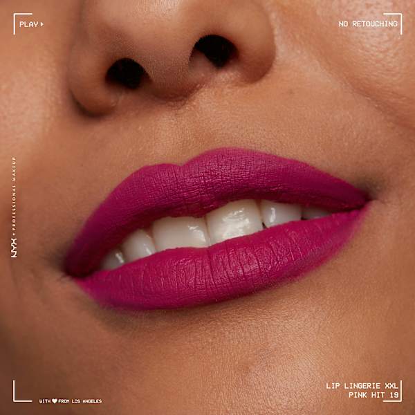 Lippenstift  Lingerie XXL 19 Pink Hit NYX PROFESSIONAL MAKEUP
