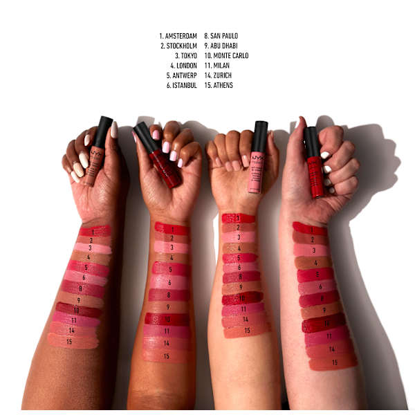 Lippenstift Soft Matte Cream 09  Abu Dhabi NYX PROFESSIONAL MAKEUP
