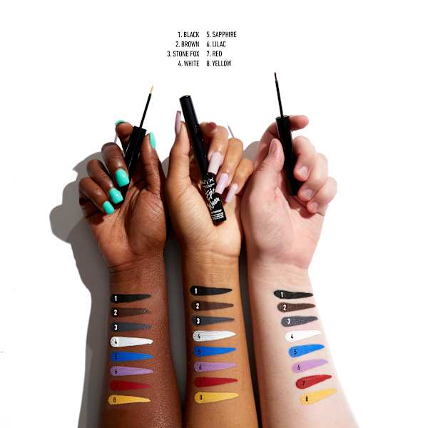 Liquid Eyeliner Epic Wear Semi Permanent 08 Yellow NYX PROFESSIONAL MAKEUP