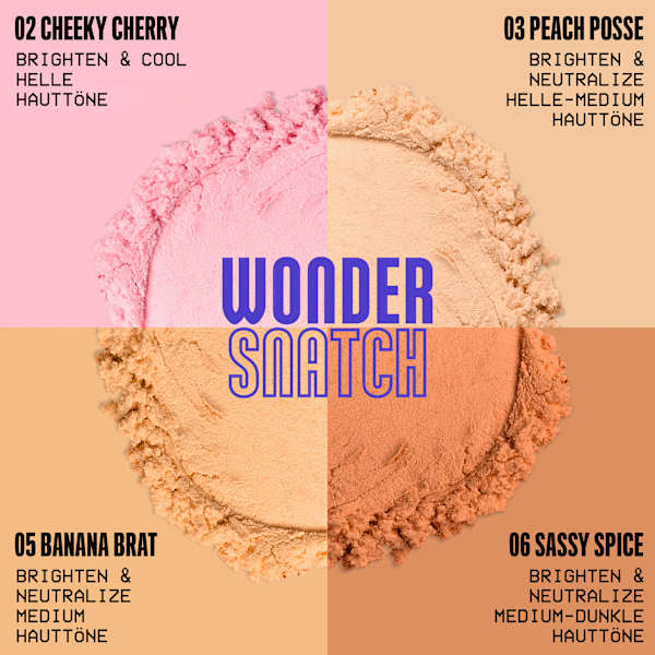 Loses Puder Wonder Snatch 02 Cheeky Cherry NYX PROFESSIONAL MAKEUP