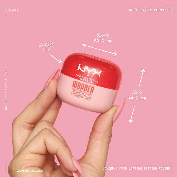 Loses Puder Wonder Snatch 05 Banana Brat NYX PROFESSIONAL MAKEUP