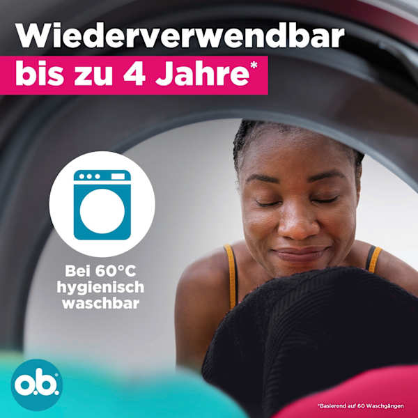 Periodenunterwäsche Slip schwarz Gr. XL/XXL o.b.