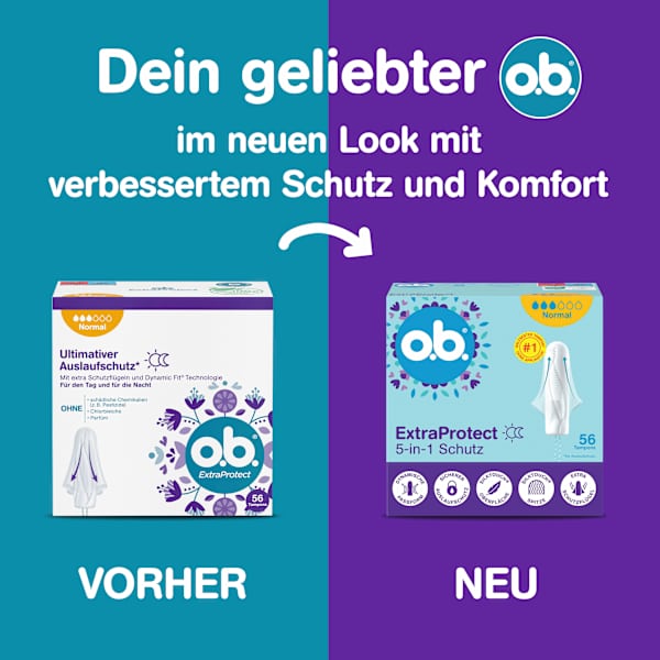 Tampons ExtraProtect Normal o.b.
