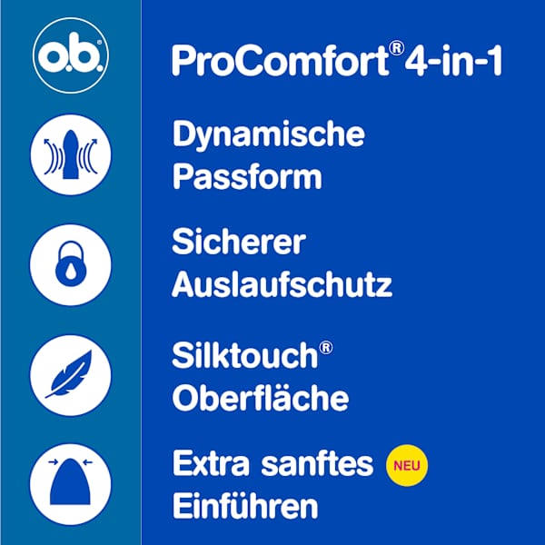 Tampons ProComfort Normal o.b.