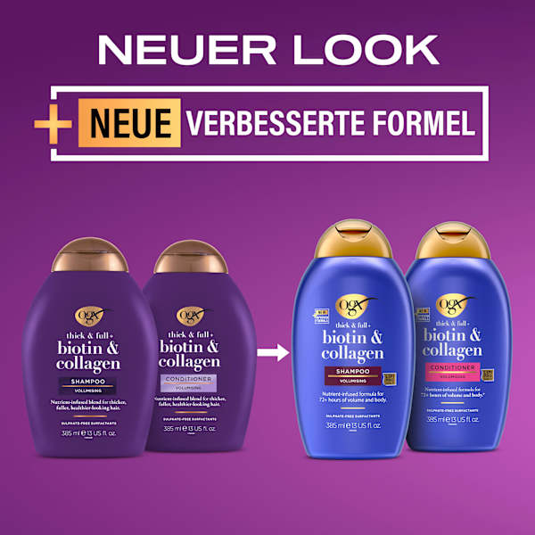 Shampoo thick & full, Biotin & Collagen OGX