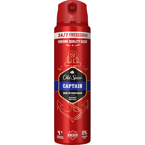 Deospray Captain Old Spice
