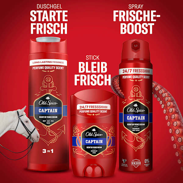 Deospray Captain Old Spice