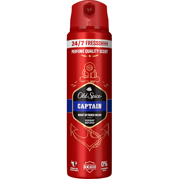 Deospray Captain Old Spice