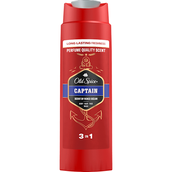 Duschgel Captain 3in1 Old Spice
