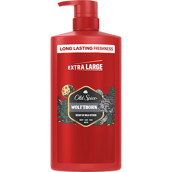 Duschgel Wolfthorn 3in1 Old Spice